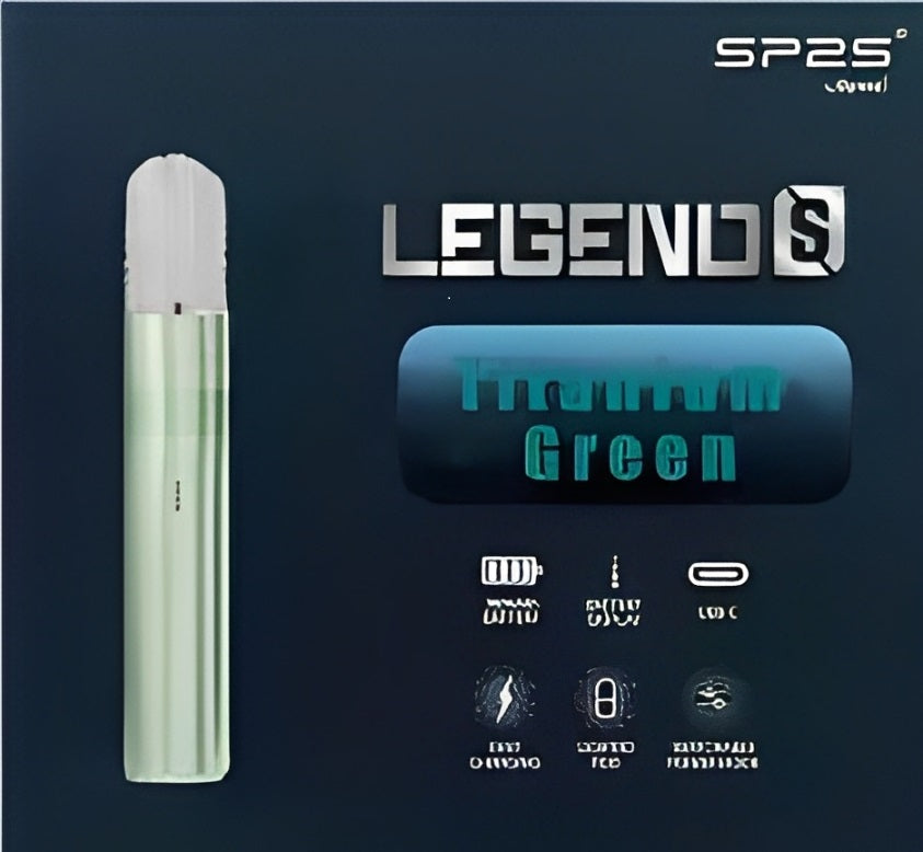 【SP2S Legend S 傳奇版主機】 SP2最新款鈦發光主機-兩檔調節-底部發光💥 通配一代lana/Sp2s/ilia等一代煙彈-VAKA糖果雲煙館