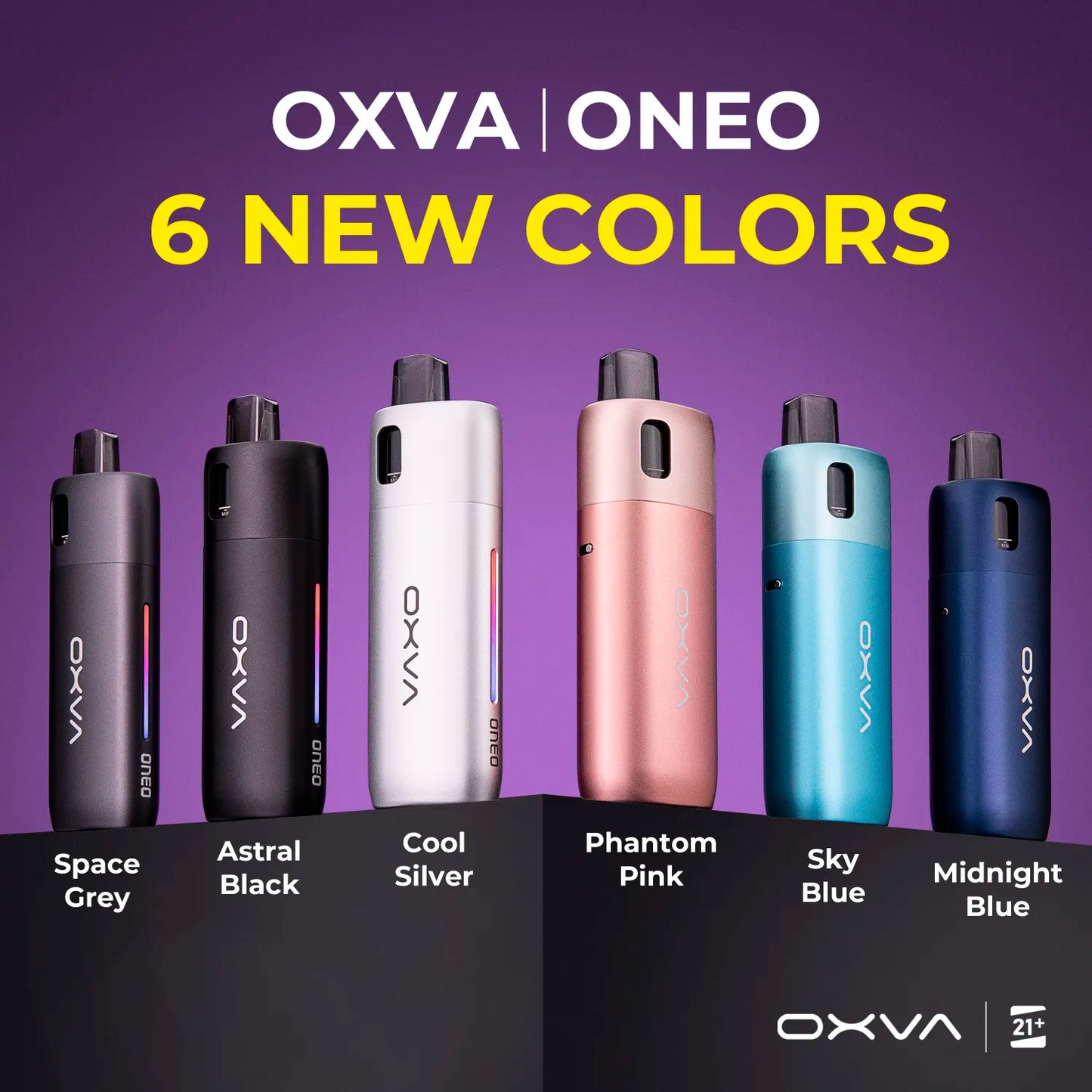 OXVA ONEO奥尼奥主機套裝(功率40W)-VAKA糖果雲煙館