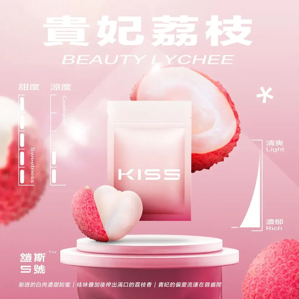 🥥【Kiss鎧斯5號煙彈】霧化彈 多口味選擇,頂級品質-通用一代主機-VAKA糖果雲煙館