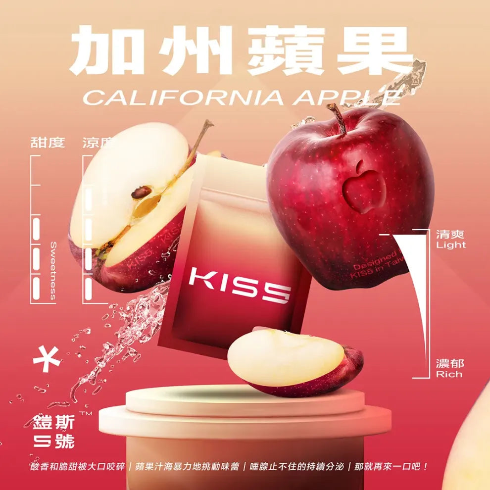 🥥【Kiss鎧斯5號煙彈】霧化彈 多口味選擇,頂級品質-通用一代主機-VAKA糖果雲煙館