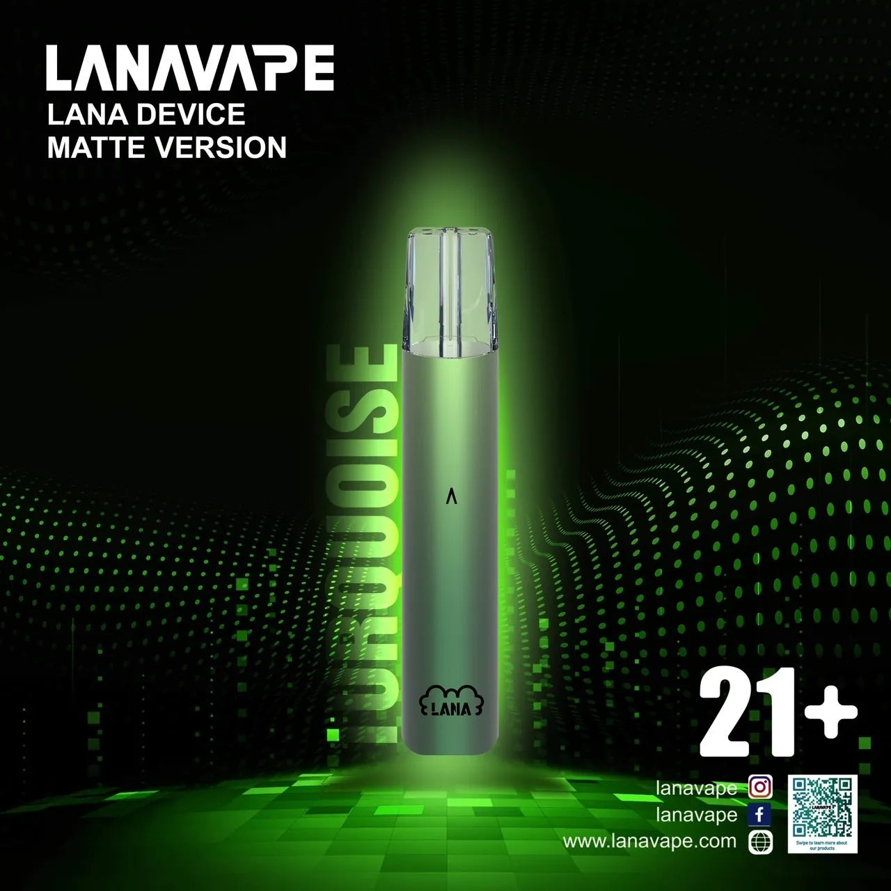 💥LANA一代電子菸主機 煙機 (大煙量)  通用Sp2/LANA/ILIA 等一代煙彈-VAKA糖果雲煙館