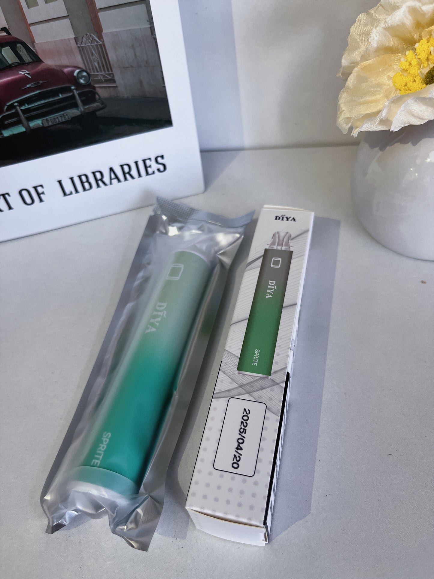 【DIYA叮啞7500口拋棄式】新款7500口puffs油倉加長版電子煙-30/50mg-VAKA糖果雲煙館