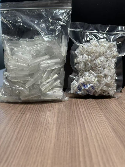 【Sp2空弹】磨砂款白色底座陶瓷芯，U型煙彈殼，不漏油，廢油，（正品保證）一代通用分離式空倉-VAKA糖果雲煙館