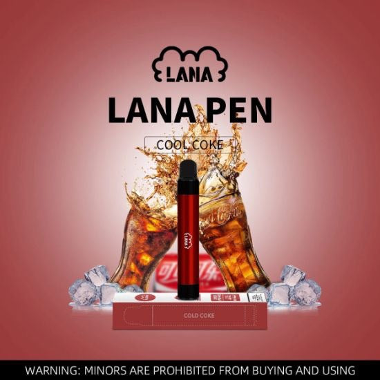 LANA PEN2000口拋棄式 迷你版筆桿形狀一次性電子煙-VAKA糖果雲煙館