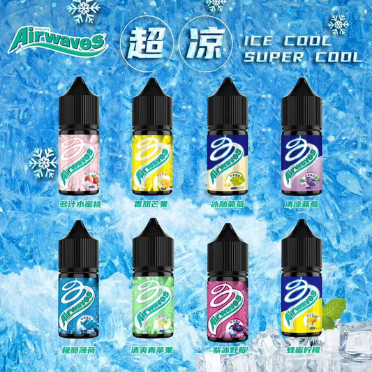 Airwaves超涼口香糖系列30ML|小煙油 -VAKA糖果雲煙館
