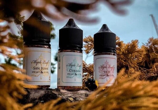 【加拿大楓葉煙油】30ML 加拿大原裝小煙油 經典果汁-VAKA糖果雲煙館