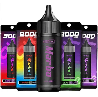 【Marbo Bar 9000拋棄式】新品一次性電子煙 超高口數拋棄式電子煙｜Mesh霧化×可調氣流--VAKA糖果雲煙館